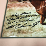Al Unser Jr autographed 11 x 14 photo JSA COA