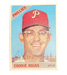 Cookie Rojas 1966 Topps Baseball Autographed Card
