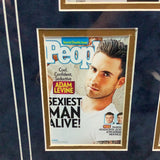 Adam Levine Maroon 5 Autographed Framed Photo Collage PSA COA