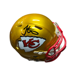Tyreek Hill Signed Chiefs Flash Alternate Speed Mini Helmet Beckett Certified