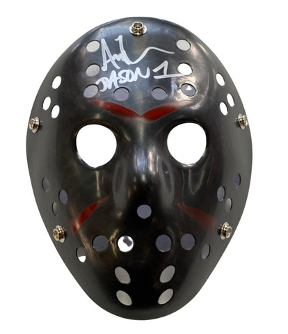 Ari Lehman signed "Friday the 13th" Hockey Mask