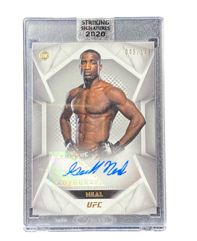 Geoff Neal 2020 Topps UFC Striking Signatures Trading Card