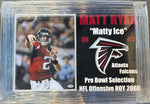 Matt Ryan “Matty Ice” Autographed Matted Framed Photo