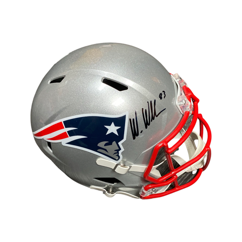 Wes Welker Signed Patriots Full Size Flash Speed Helmet
