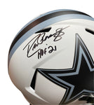 Randy White and Drew Pearson Signed Cowboys Full-Size Lunar Eclipse Alternate Speed Helmet Inscribed “HOF 94” & “HOF 21”