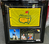 Arnold Palmer Signed Framed Masters Flag
