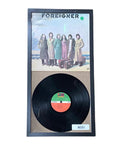Foreigner "Foreigner" - Framed Vinyl Record with Album No signature