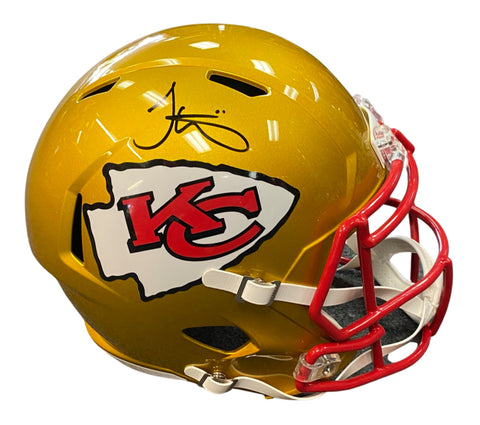 Tyreek Hill Signed Chiefs Full-Size Eclipse Alternate Speed Helmet Beckett Certified
