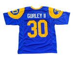 Todd Gurley Los Angeles Rams Autographed Jersey - Blue - Beckett COA