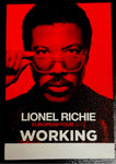 Lionel Richie - "Working" European Tour 2015 Unused Back Stage Pass
