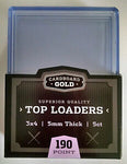 Cardboard Gold Top Loaders 5mm Thick